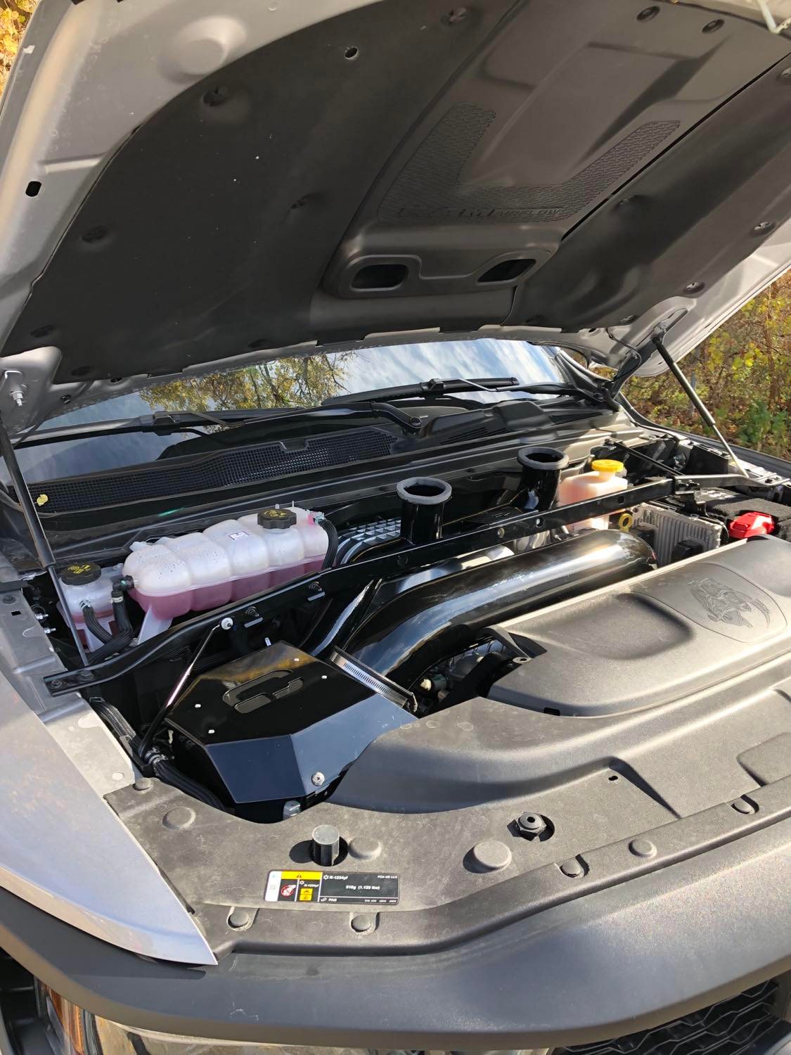 Cold Air Intake For RAM TRX 6.2L 4.5" Closed Box Intake