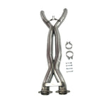 Double Helix 3.0” Stainless Steel X-Pipe for 2014-2019 C7 Corvette