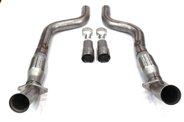 Stainless Midpipe System W/Cats for 15-22 Dodge Challenger/Charger 6.2L/6.4L