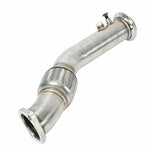 E90 BMW 335D  3" Stainless Steel Downpipe - Alt 1
